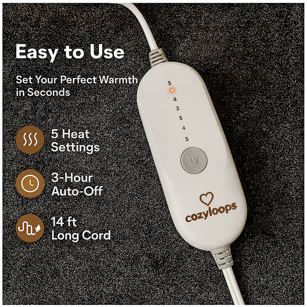 CozyLoops™️ Heated Blanket